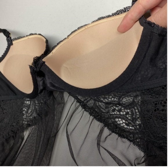 NWOT VS BLK Babydolls, 34B. *P1060 - Picture 3 of 6